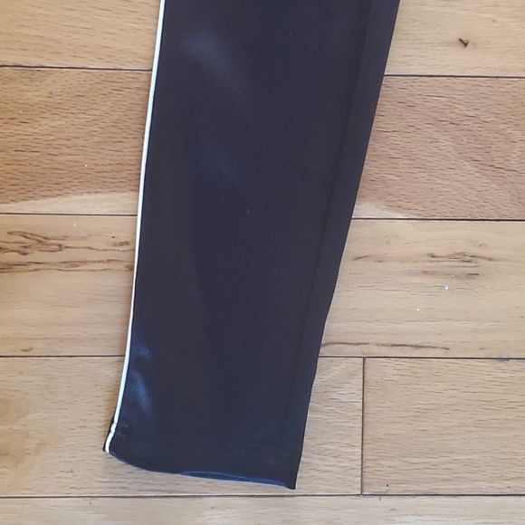 H&M high waist stretch satiny side stripe pants 2 - Picture 3 of 7